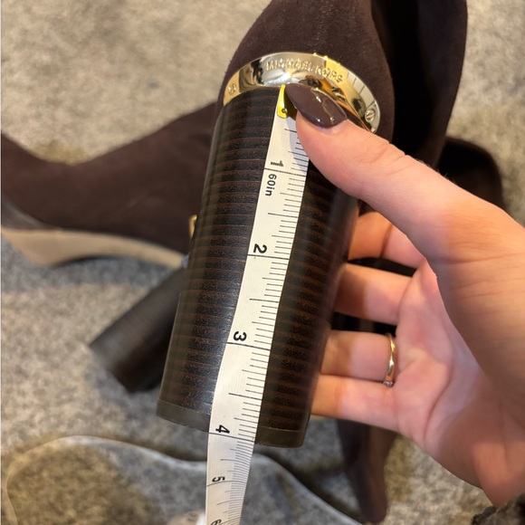 Michael Kors Suade Heeled Boots - Picture 3 of 7